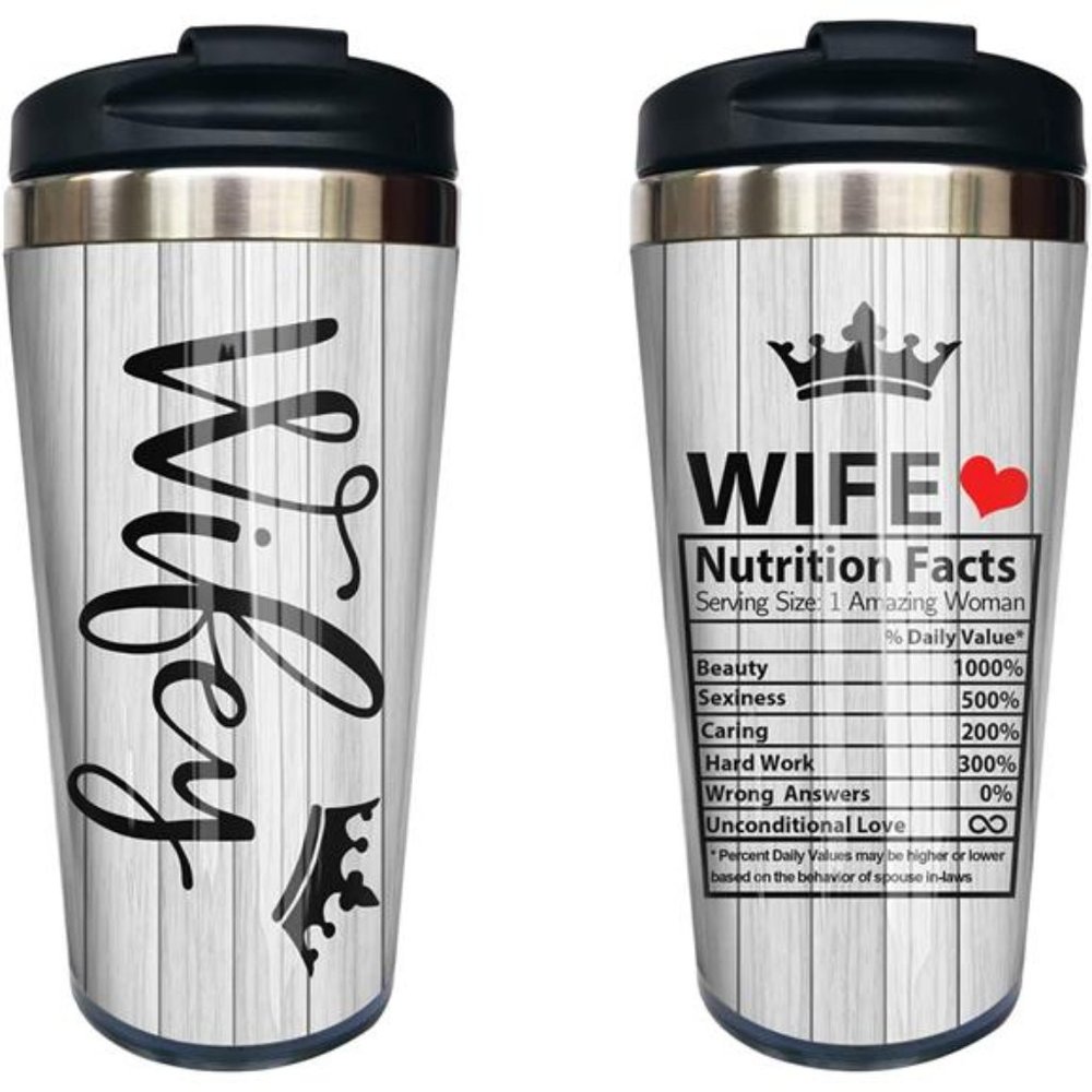 Wife Gift Ideas Tumbler - I Love You Gifts for Her - Couple Wedding Anniversary